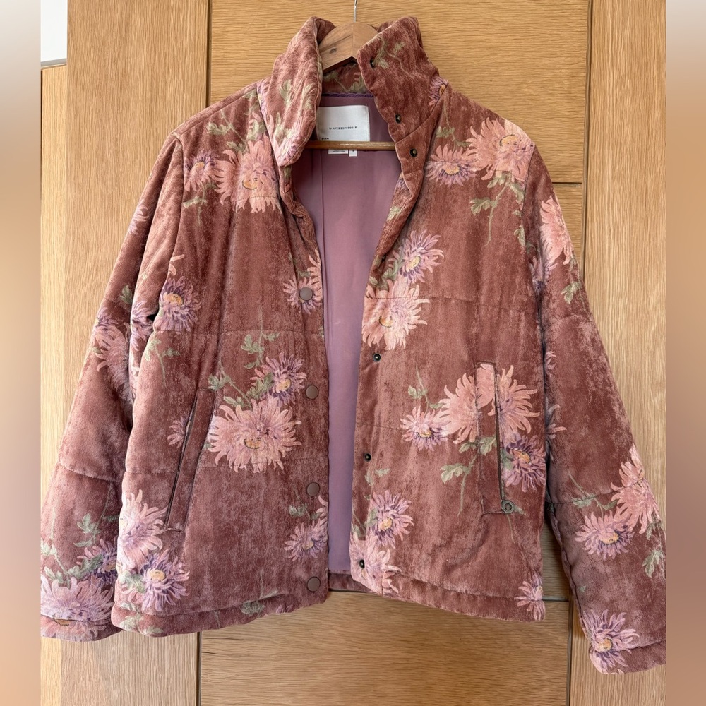 Anthropology Floral Jacket